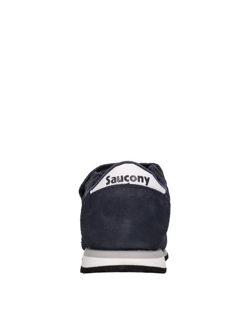 Sneakers modello BABY JAZZ in camoscio e tessuto SAUCONY | BABY JAZZ HL BBLU-BIANCO